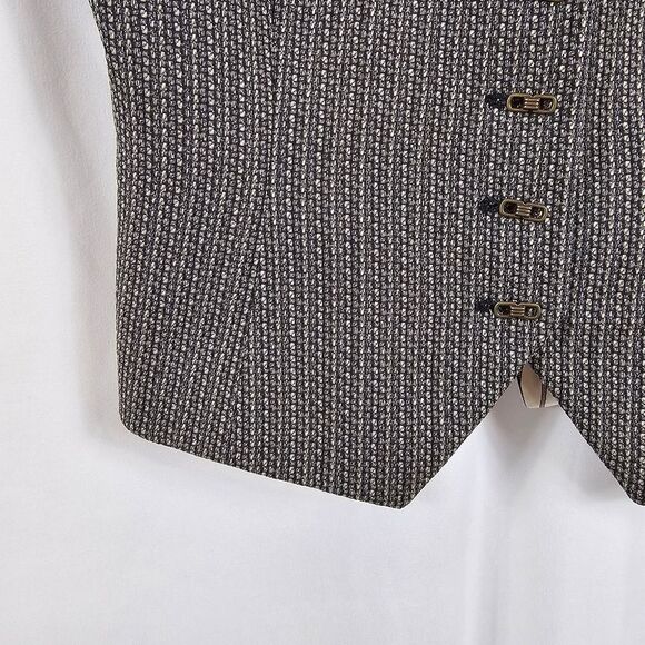 Barbara Bui Houndstooth Wool Waist Coat - Size 38(F) - Picture 6 of 12